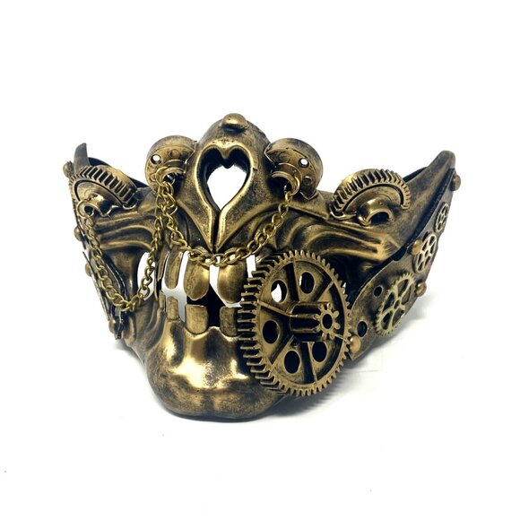 Steampunk Style Halloween Costume Mask Masquerade Party Ball Masks - Picture 6 of 6